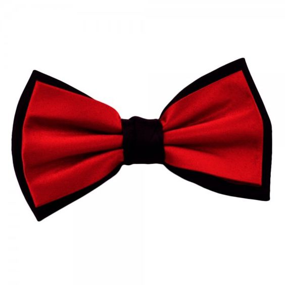 Bow ties, Ties and Red black