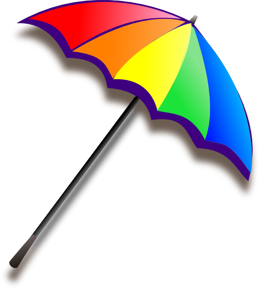 Beach Umbrella Clipart