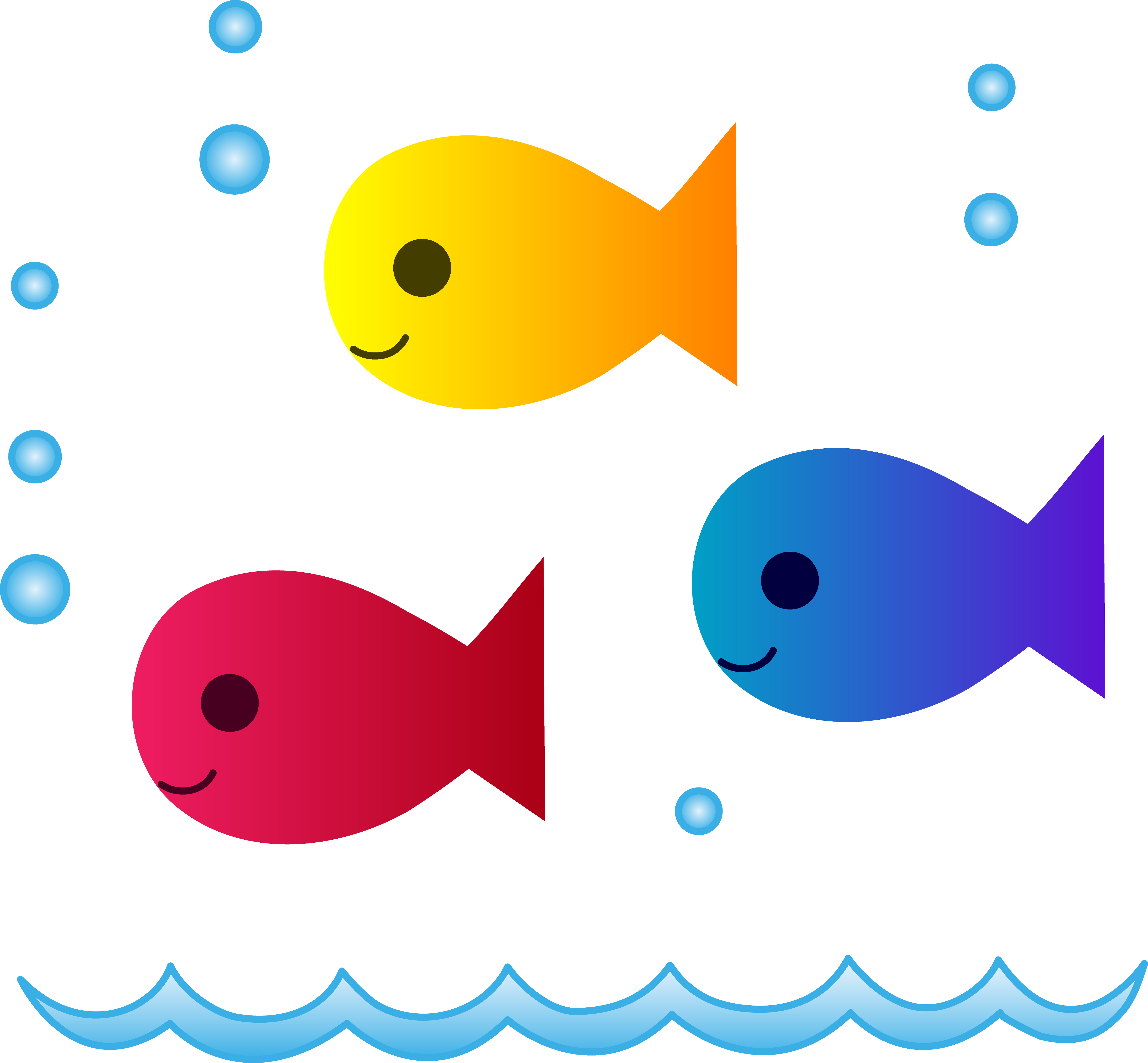 Little fish clipart