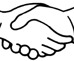 Handshake hand shake clip art clipart - Clipartix