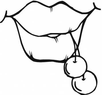 Lips Coloring Pages Clipart - Free to use Clip Art Resource