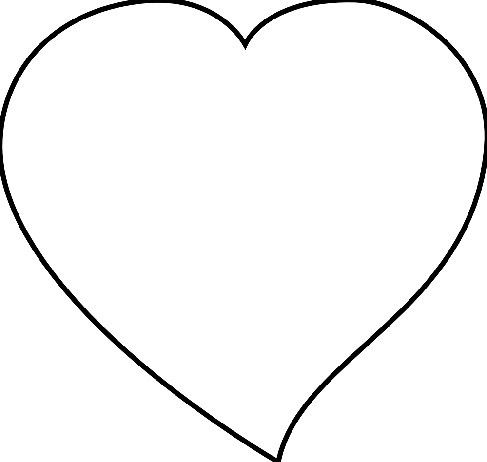 Clipart Heart Black And White - Free Clipart Images