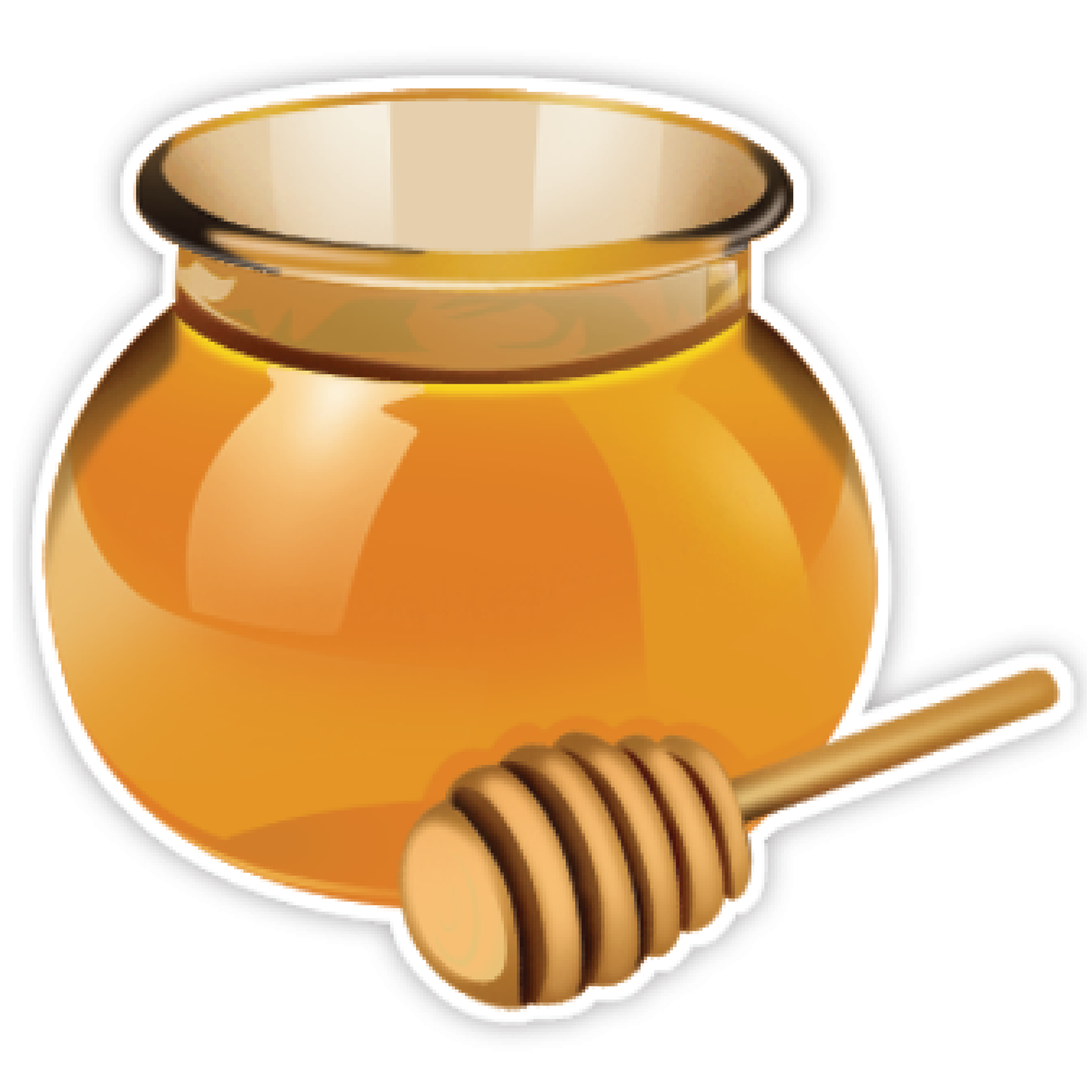 Honey pot clipart free