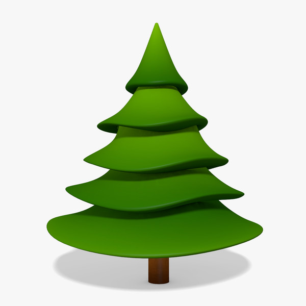 Pine Tree Cartoon - ClipArt Best