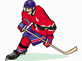 Free hockey player clip art - dbclipart.com