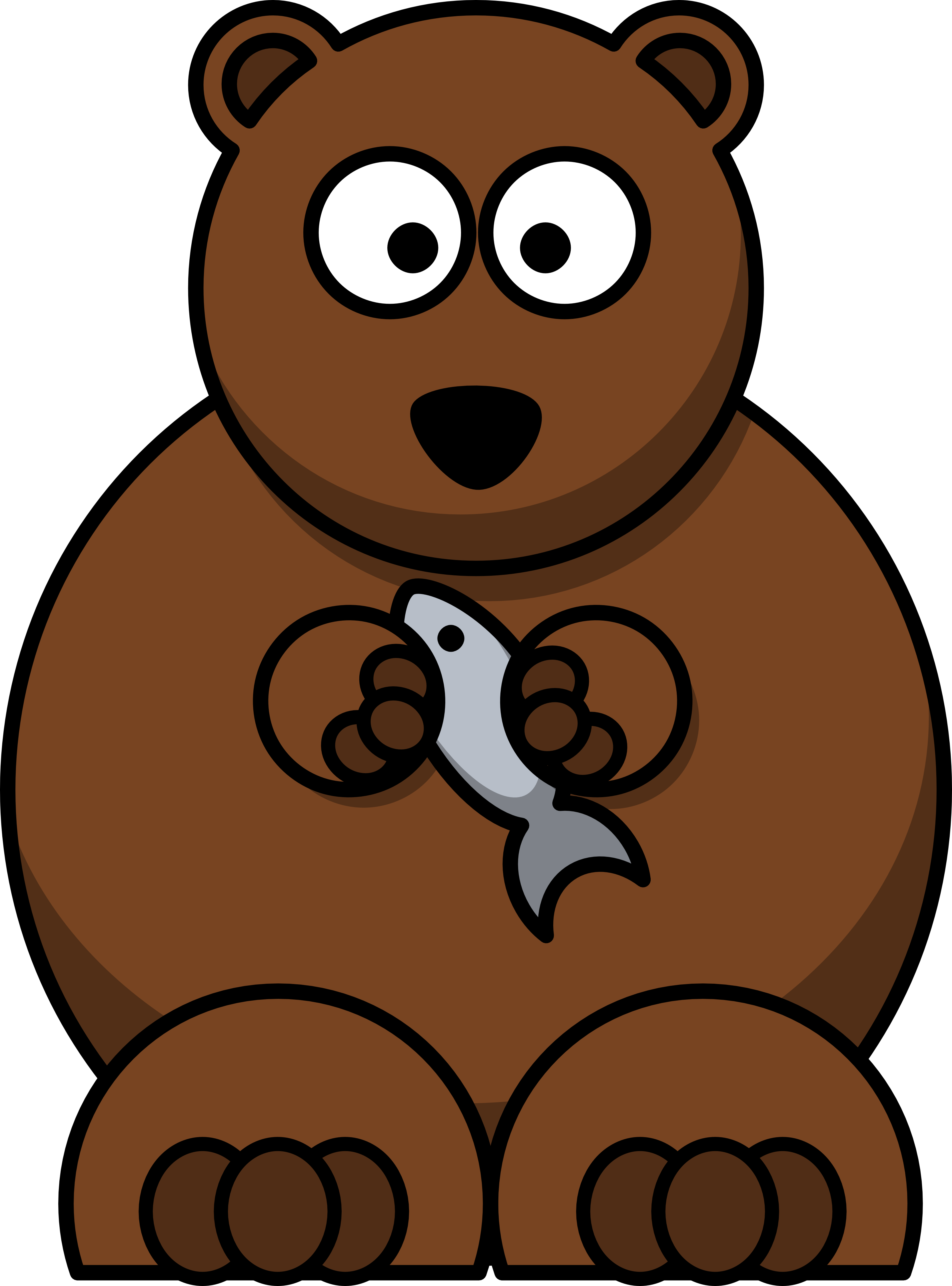 Cartoon Brown Bear | Free Download Clip Art | Free Clip Art | on ...