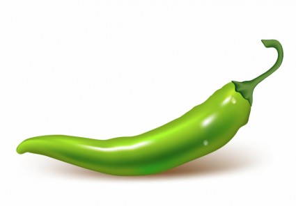 Green pepper clipart - Pepper Vegetable clip art - DownloadClipart.org