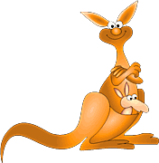 Free clipart kangaroo