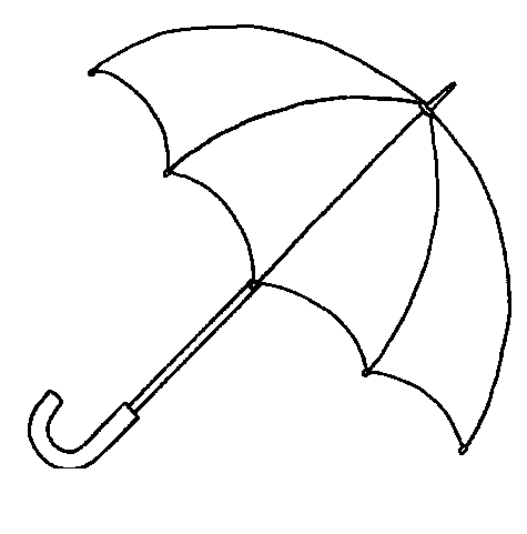 Umbrella Clipart Black And White - Free Clipart Images