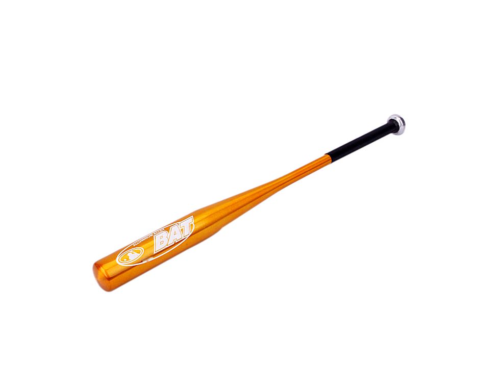 Buy Inch Aluminum Alloy Rubber Grip Baseball Bat Yellow 28 T00368 ...