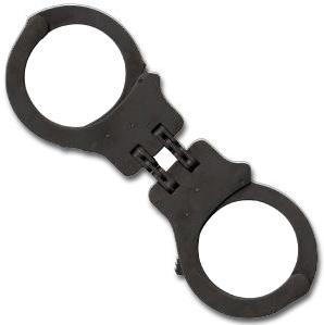 Peerless Hinged Handcuff, Blue - KnifeCenterf