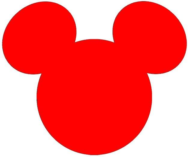 Mickey mouse ears clip art