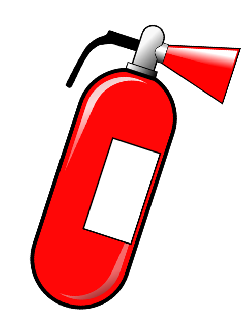 Fire extinguisher clipart free