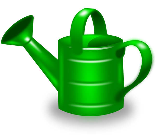 Watering can clip art