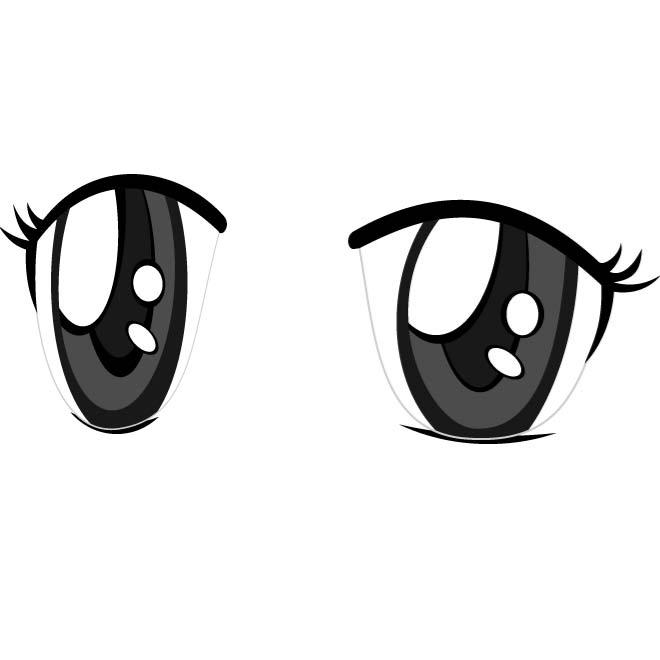 Clipart anime eyes