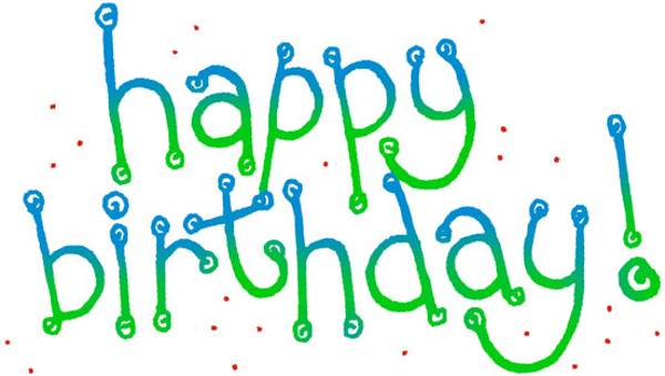 Happy birthday in spanish clipart 4