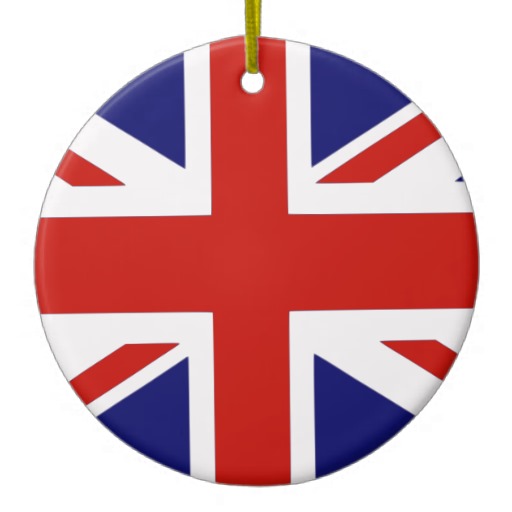 Christmas Ornament Uk Flag Clipart