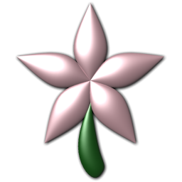 Five Petal Flower Clipart