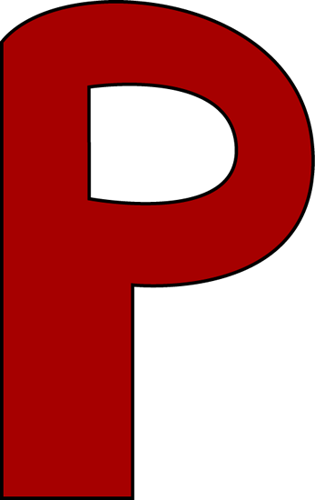 Red P Clipart