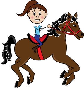 Horse Riding Clipart