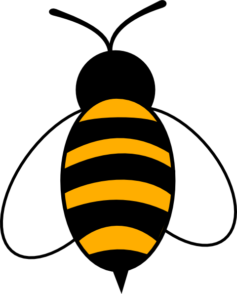 Bee Silhouette Clip Art