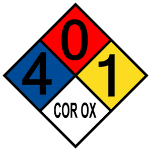 Hazmat Placard Clipart