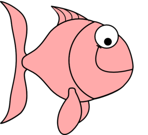 Pink salmon clipart