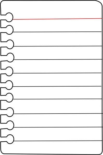 Best Photos of Lined Paper Template Clip Art - Lined Paper Clip ...