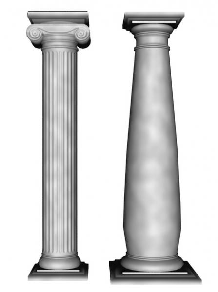 Greek Column Kit - Poser - ShareCG