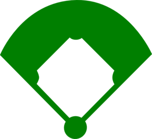 Baseball Field clip art - vector clip art online, royalty free ...