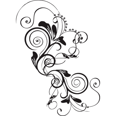 Scroll Stencil Patterns - ClipArt Best