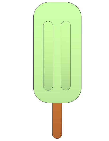 Lemon popsicle Clipart, vector clip art online, royalty free ...