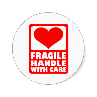 Fragile Stickers and Sticker Designs - Zazzle UK