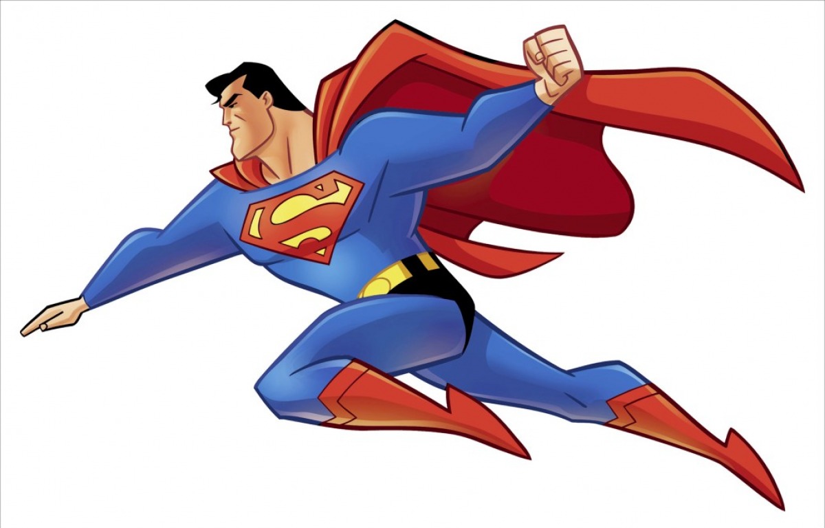 Young Superman Cartoon Wallpaper - HD Wallpapers - ClipArt Best