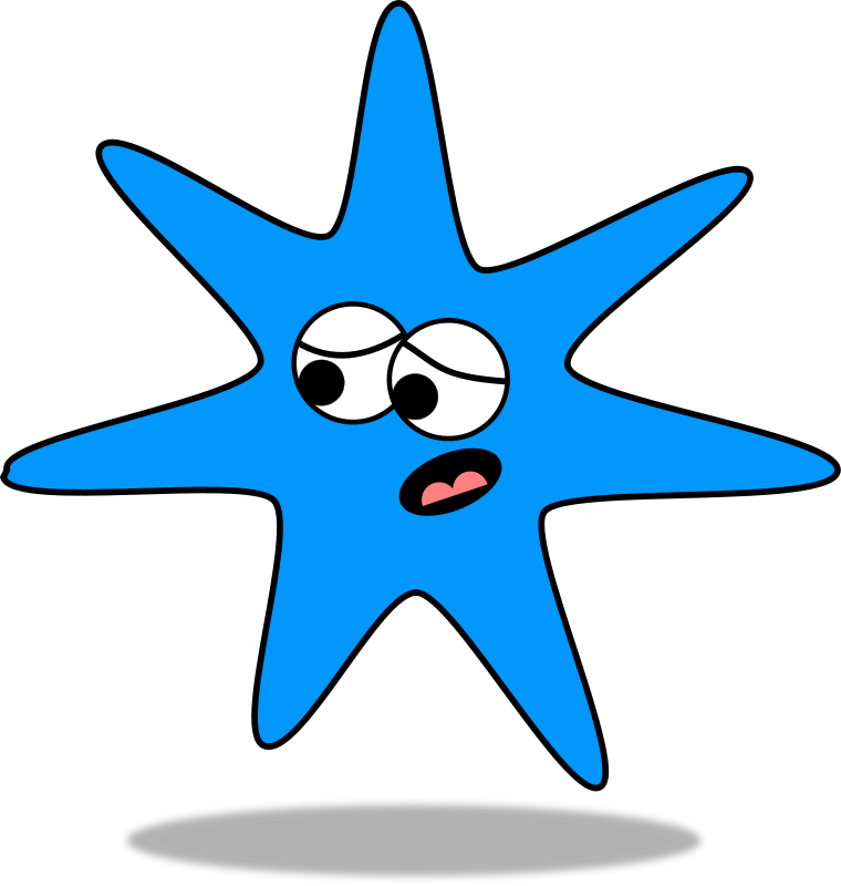 Clipart - Crazy Star II