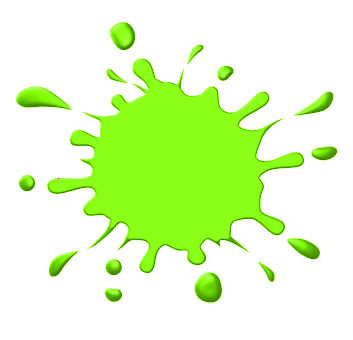 Green Splatter Of Paint - ClipArt Best