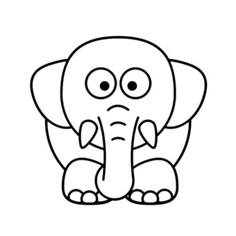 Elephant clipart T-Shirt Designs | Wordans Canada