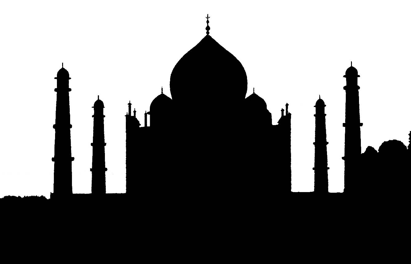 Stock Pictures: Taj Mahal Sketch and Silhouettes - ClipArt Best ...