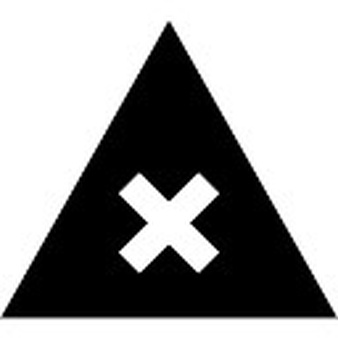 Danger triangular symbol with bolt sign inside Icons | Free Download