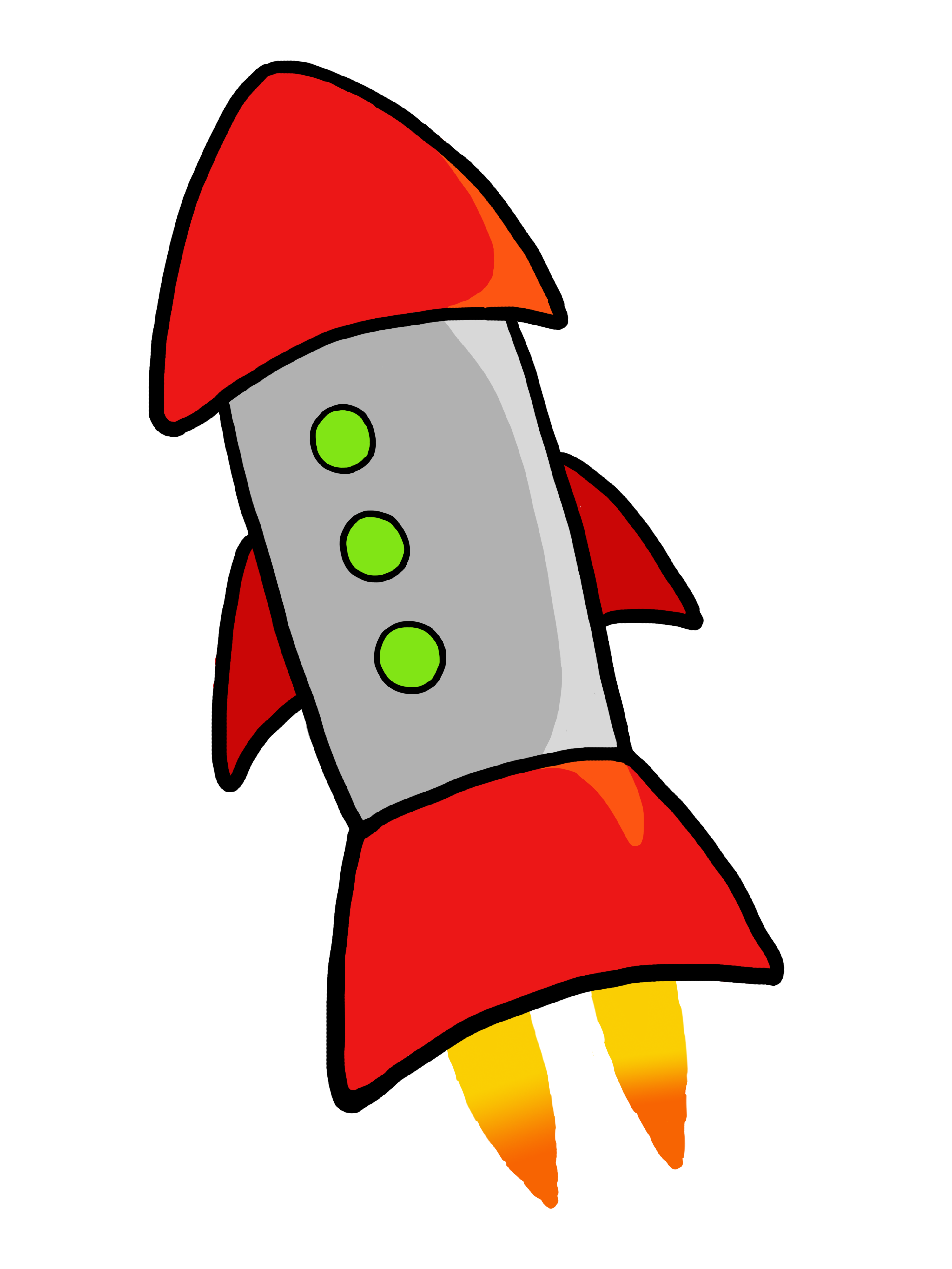 7 rockets clipart - dbclipart.com