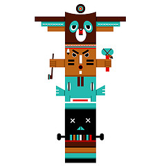 Totem Pole Clipart