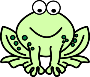 Clip art of frog