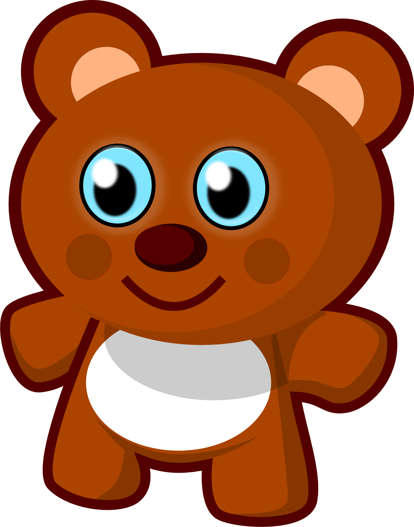 Cute Bear Clipart - Free Clipart Images