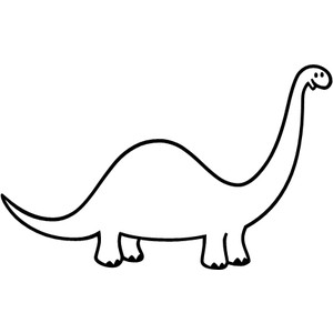 Dinosaurs outline - Polyvore