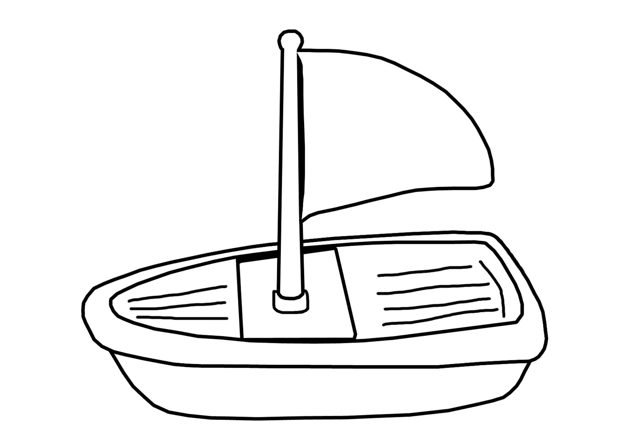 toy boat coloring page id 49761 : Uncategorized - yoand.biz