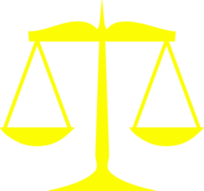 Clipart justice scales