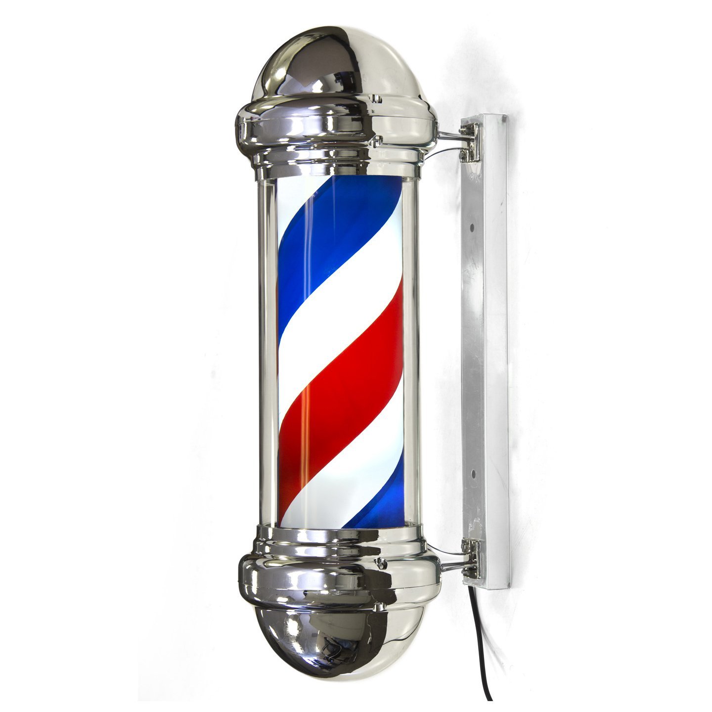 Amazon.com : Clevr 30" Barber Pole Stripes Spinning Sign Salon ...