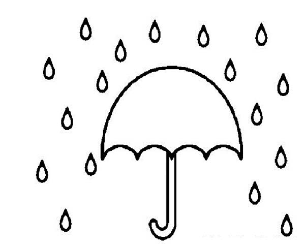 Printable Raindrop Coloring Pages | Coloring Me