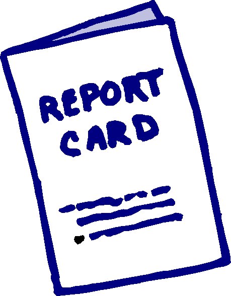 Report Card Clipart - Tumundografico