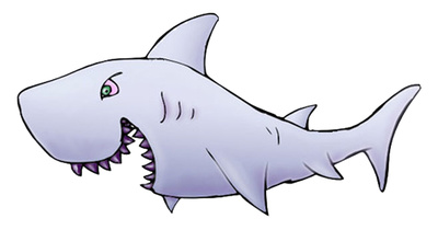 Cartoon Sharks Pictures